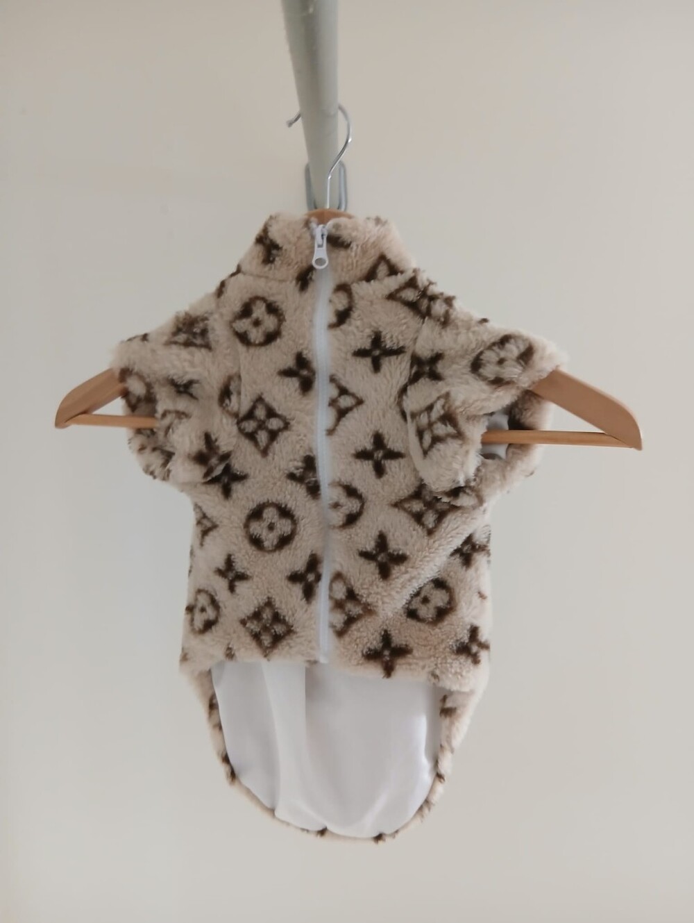Soft Zip-up Doggy Jacket For Fall